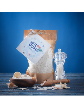 Соль морская нерафинированная (мелкий помол) 200 г.