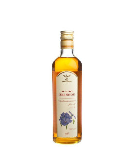 Масло льняное 0,5 л.